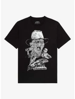 Coupon 😀 A Nightmare On Elm Street Freddy T-Shirt 👏
