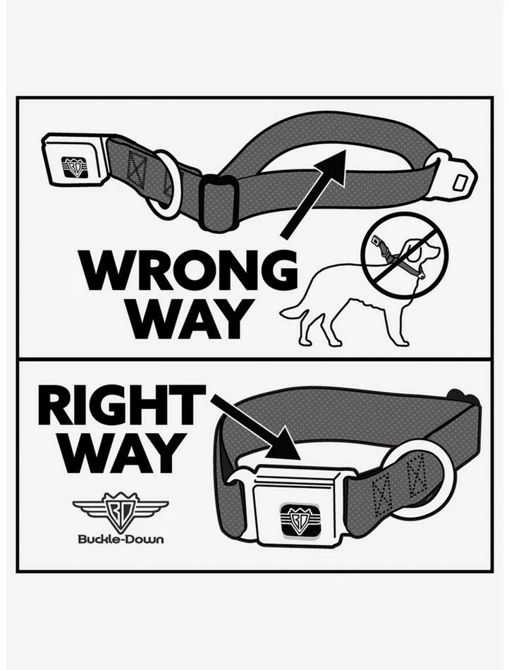 New โ๏ธ A Nightmare on Elm Street Freddy's Hand Scratch Seatbelt Buckle ๐ถ Dog Collar โจ - Image 5