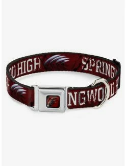 Hot Sale 🛒 A Nightmare on Elm Street Springwood High Seatbelt Buckle 🦮 Dog Collar ✔️