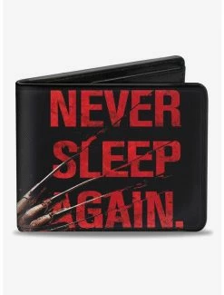 Best Pirce 😍 A Nightmare On Elm St Never Sleep Bifold Wallet 😉