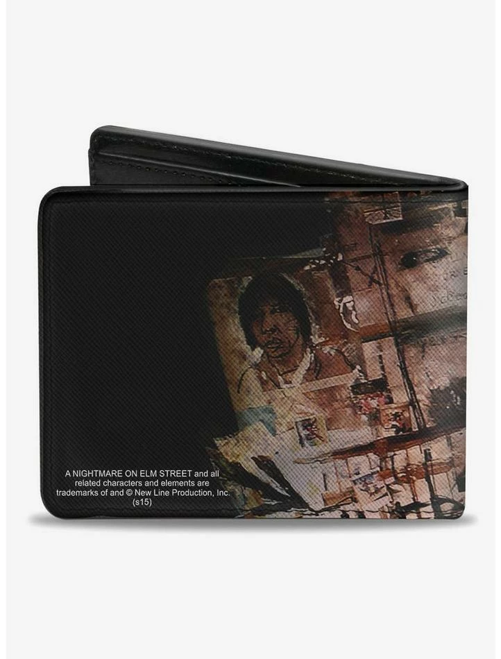 Promo 💯 A Nightmare On Elm Street Scratch Bifold Wallet ✔️ - Image 2