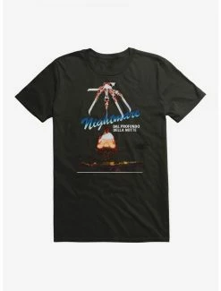 Hot Sale 😍 A Nightmare On Elm Street Italian Movie Poster T-Shirt 👍